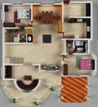 Springfield Builders Locanda Ground Floor Plan (5BHK+5T (3,419 sq ft) 3419 sq ft)