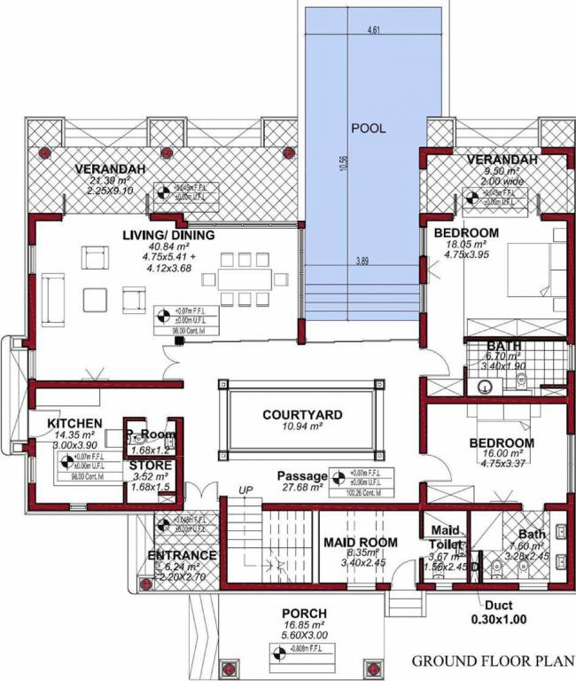 Sun Sol Villa (4BHK+4T (4,508 sq ft) + Servant Room 4508 sq ft)