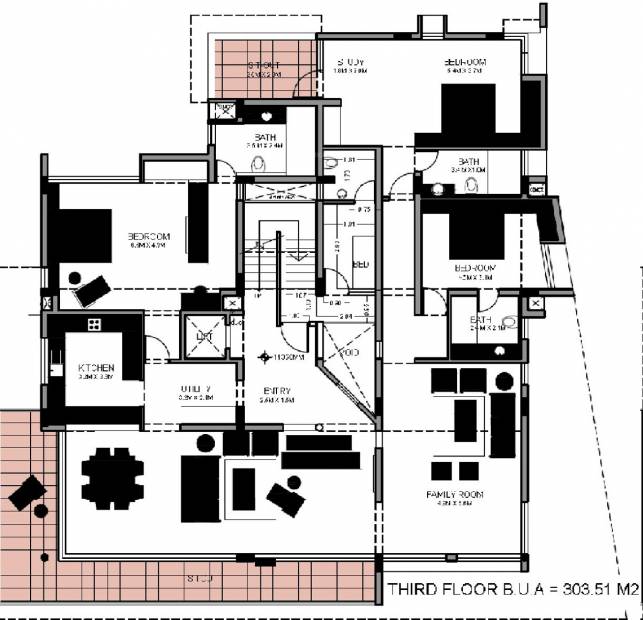 Sun Saipem Foothills (4BHK+4T (4,751 sq ft) 4751 sq ft)