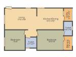 NR White Meadows (2BHK+2T (1,138 sq ft) 1138 sq ft) NR White Meadows (2BHK+2T (1,138 sq ft) 1138 sq ft)