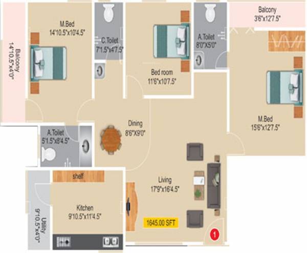  guru-krupa Floor Plan Floor Plan