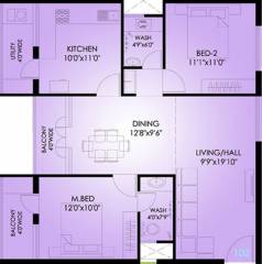 AK Builders And Developers Mangalore Ivy Apartment (2BHK+2T (1,235 sq ft) 1235 sq ft) AK Builders And Developers Mangalore Ivy Apartment (2BHK+2T (1,235 sq ft) 1235 sq ft)