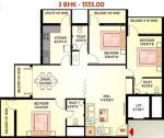 Horizon Properties Oriole Horizon (3BHK+3T (1,555 sq ft) 1555 sq ft)