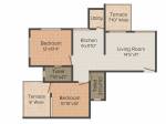 Prapti Indu Pride (2BHK+2T (961 sq ft) 961 sq ft)