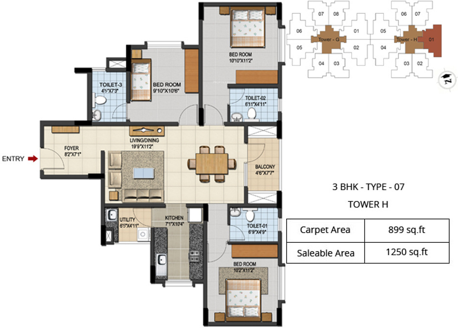  urbana aqua Floor Plan Floor Plan