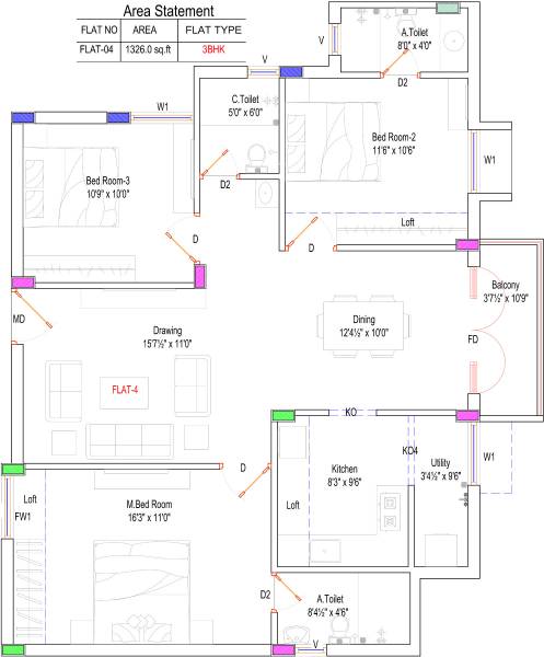  gardens Floor Plan Floor Plan
