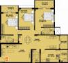 Marwa De Marvella Floor Plan (3BHK+3T (1,643 sq ft) 1643 sq ft)