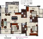 SFS Avenue (3BHK+3T (1,601 sq ft) 1601 sq ft)