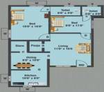 South Vinayaga Villas (2BHK+2T (1,070 sq ft) + Pooja Room 1070 sq ft)