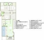 Value Cardinal (3BHK+3T (3,221 sq ft)   Servant Room 3221 sq ft)