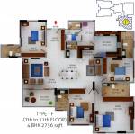 SFS Blue Bay (4BHK+5T (2,756 sq ft) 2756 sq ft) SFS Blue Bay (4BHK+5T (2,756 sq ft) 2756 sq ft)