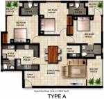 Powerlink Hilary (3BHK+3T (1,583 sq ft) + Study Room 1583 sq ft) Powerlink Hilary (3BHK+3T (1,583 sq ft) + Study Room 1583 sq ft)