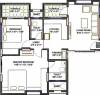 Delights Deep Varsha (2BHK+2T (1,212 sq ft) 1212 sq ft)