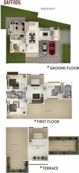 Jairaj Symphony Villas (4BHK+4T (2,402 sq ft) 2402 sq ft)