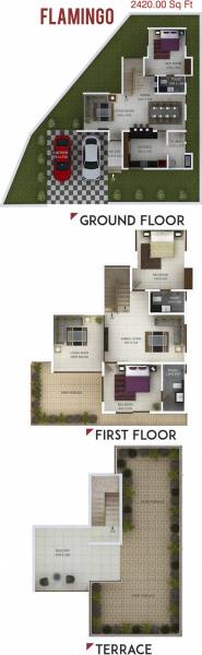 Jairaj Symphony Villas (3BHK+3T (2,420 sq ft) 2420 sq ft)