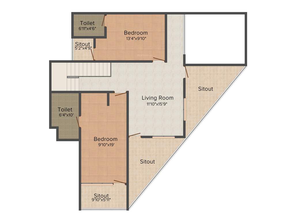 Motif Builders And Developers Royal Courtyard (3BHK+3T (3,068 sq ft) 3068 sq ft)