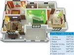 Sunshell The Sun Courtyard (3BHK+3T (1,540 sq ft) 1540 sq ft) Sunshell The Sun Courtyard (3BHK+3T (1,540 sq ft) 1540 sq ft)