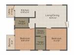 Infrany Petals (2BHK+2T (937 sq ft) 937 sq ft) Infrany Petals (2BHK+2T (937 sq ft) 937 sq ft)