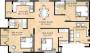Infrany Petals (3BHK+3T (1,343 sq ft) 1343 sq ft) Infrany Petals (3BHK+3T (1,343 sq ft) 1343 sq ft)