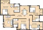 Infrany Petals (3BHK+3T (1,445 sq ft) 1445 sq ft) Infrany Petals (3BHK+3T (1,445 sq ft) 1445 sq ft)