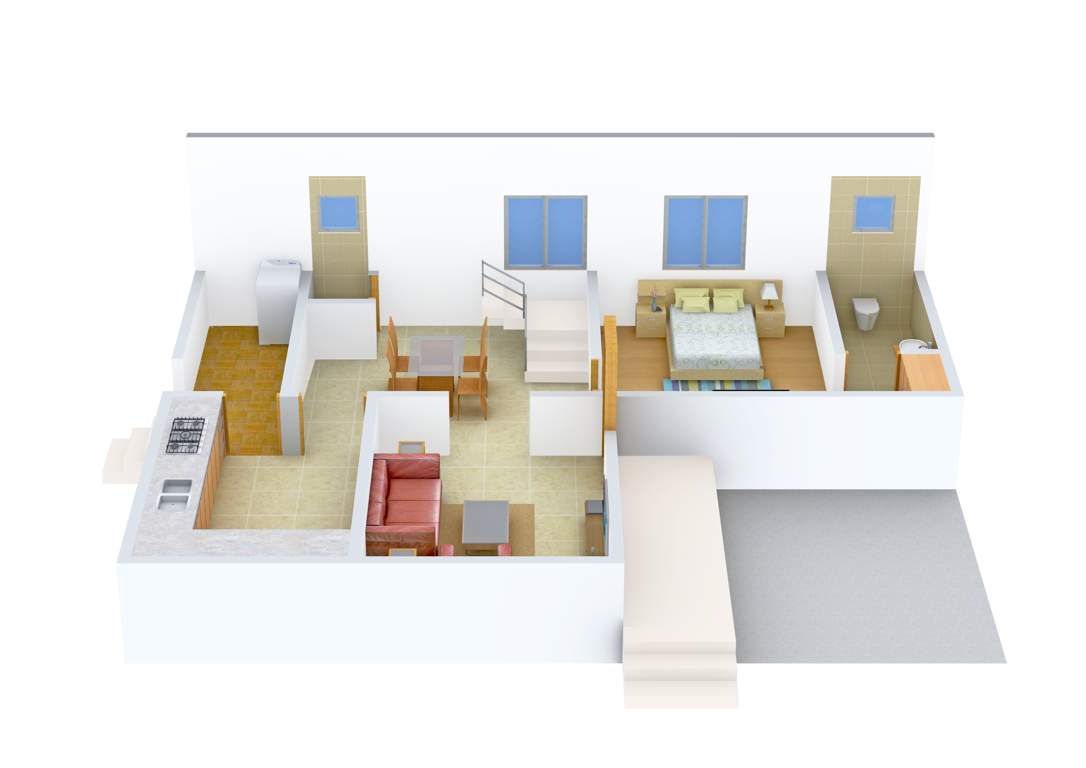 Mather Green Ranch (3BHK+4T (1,850 sq ft) 1850 sq ft)