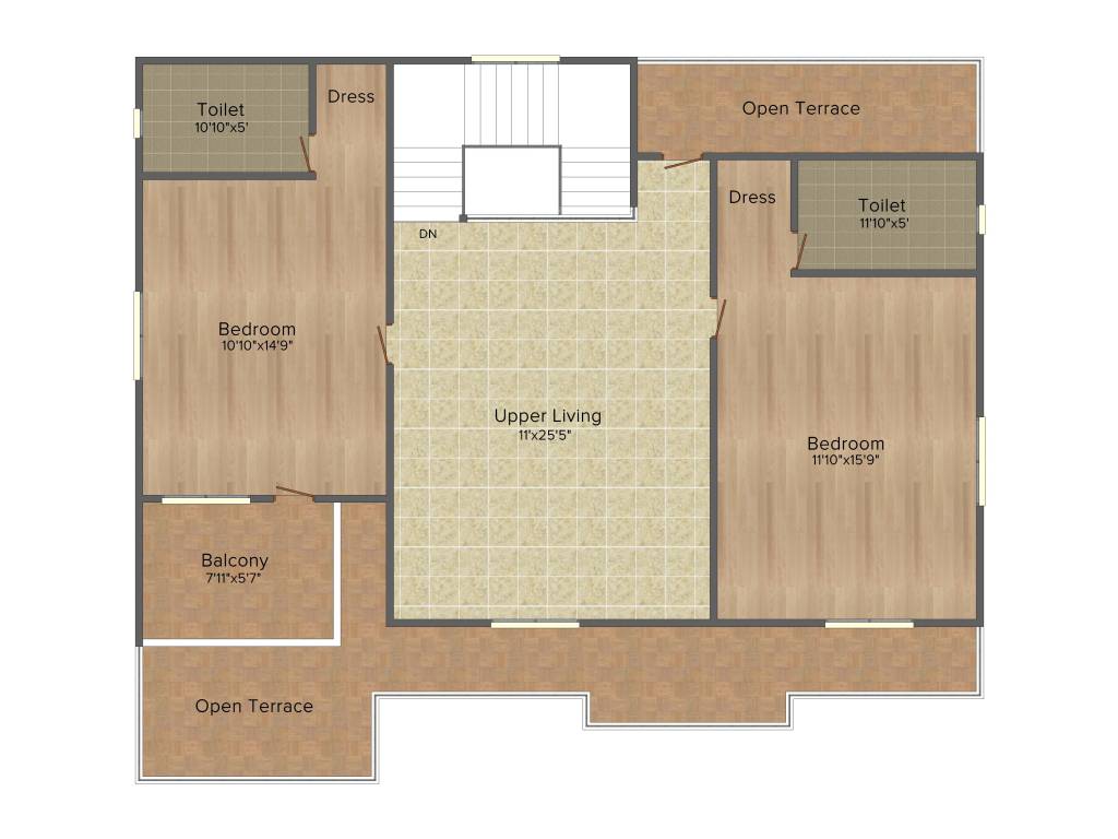 Mather Metro View (4BHK+4T (2,300 sq ft) 2300 sq ft)