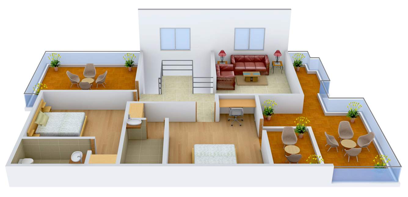 Mather Metro View (4BHK+4T (2,500 sq ft) 2500 sq ft)