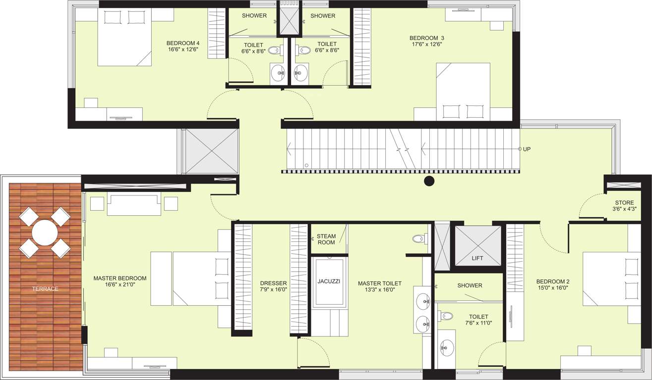 Marvel Selva Ridge Estate Villa (5BHK+6T (12,910 sq ft) Study Room 12910 sq ft)