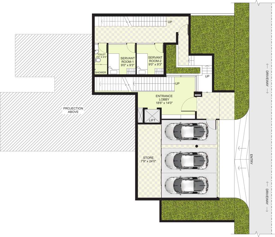 Marvel Selva Ridge Estate Villa (5BHK+6T (12,910 sq ft) Study Room 12910 sq ft)