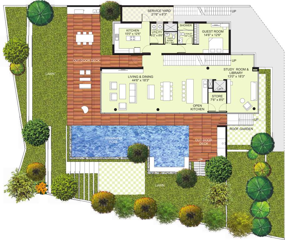 Marvel Selva Ridge Estate Villa (5BHK+6T (12,910 sq ft) Study Room 12910 sq ft)