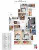 Sapthavarna Galaxy (3BHK+3T (1,855 sq ft) 1855 sq ft)