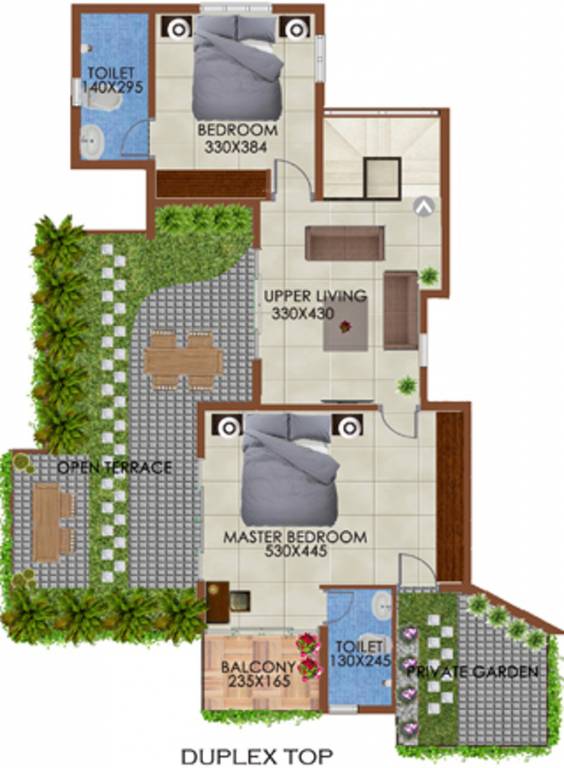Mulberry Mystic Rose (4BHK+4T (2,645 sq ft) 2645 sq ft)