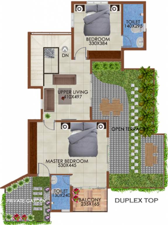 Mulberry Mystic Rose (4BHK+4T (2,695 sq ft) 2695 sq ft)