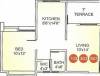 Suyog Saffron (2BHK+2T (930 sq ft) 930 sq ft)
