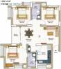 Skyline Petal (3BHK+3T (1,136 sq ft) 1136 sq ft)