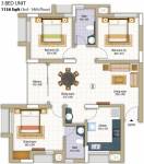 Skyline Petal (3BHK+3T (1,136 sq ft) 1136 sq ft) Skyline Petal (3BHK+3T (1,136 sq ft) 1136 sq ft)
