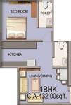 Skyline Viha (1BHK+1T (691 sq ft) 691 sq ft)