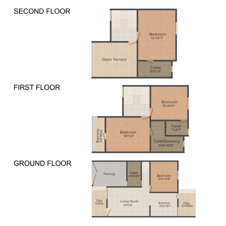 Sukhmay Sukhmay Homes (4BHK+4T (1,700 sq ft) 1700 sq ft)