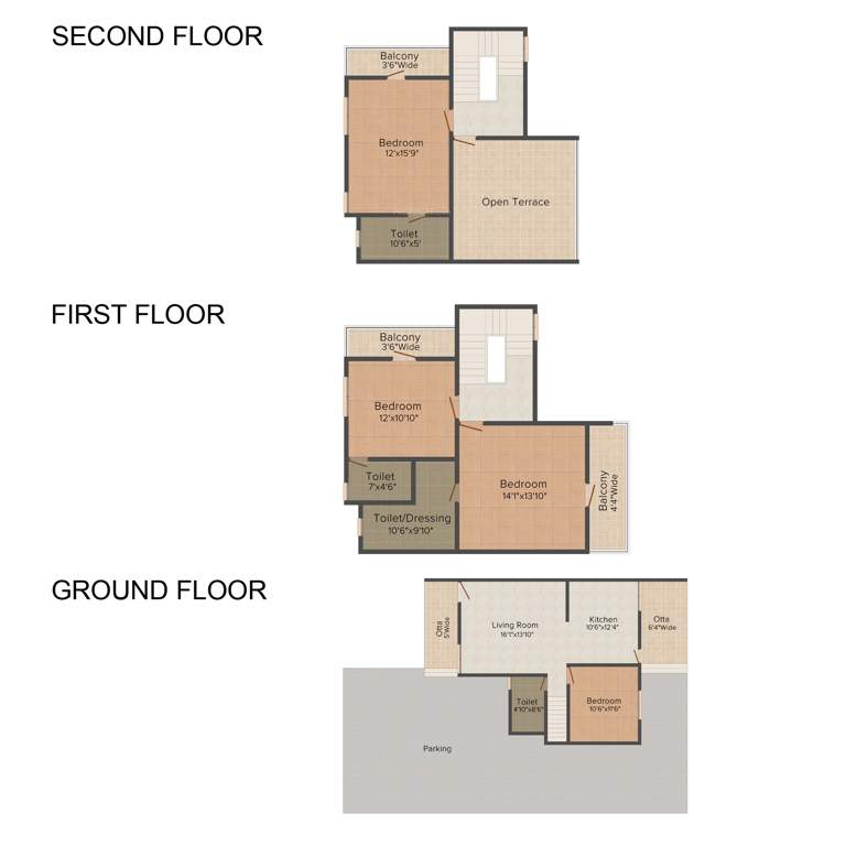 Sukhmay Sukhmay Homes (4BHK+4T (1,910 sq ft) 1910 sq ft)