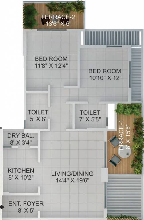 Vishwa Aseem Vishwa (2BHK+2T (1,318 sq ft) 1318 sq ft) Vishwa Aseem Vishwa (2BHK+2T (1,318 sq ft) 1318 sq ft)