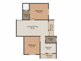 Sakthivel Sai Sadhan (2BHK+2T (860 sq ft) 860 sq ft) Sakthivel Sai Sadhan (2BHK+2T (860 sq ft) 860 sq ft)