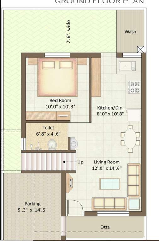  city Floor Plan Ground Floor Plan