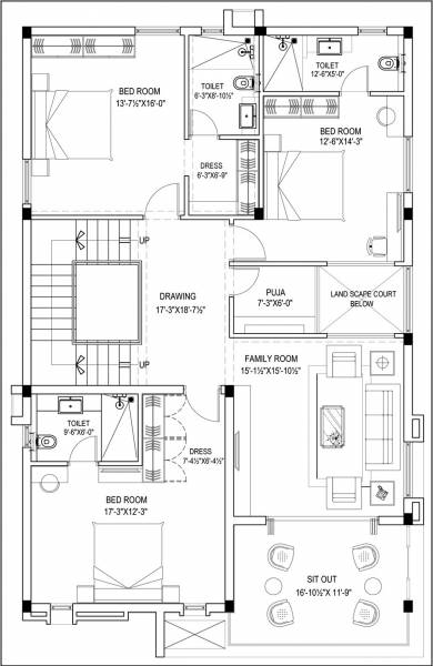 GVN Lake View Villas (5BHK+6T (4,500 sq ft)   Servant Room 4500 sq ft)