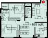 ACE Promoters And Developers Apple View (2BHK+2T (865 sq ft) 865 sq ft)