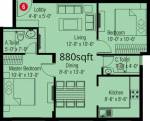 ACE Promoters And Developers Apple View (2BHK+2T (880 sq ft) 880 sq ft) ACE Promoters And Developers Apple View (2BHK+2T (880 sq ft) 880 sq ft)