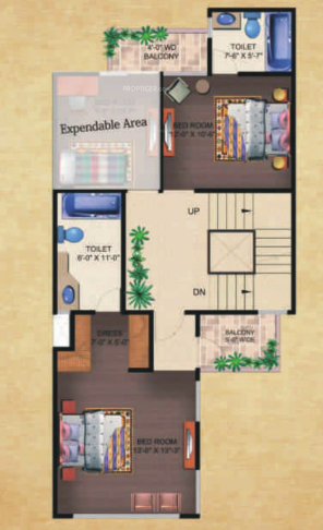czar villas Floor Plan First Floor Plan
