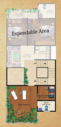 Second Floor Plan  czar villas Floor Plan Second Floor Plan