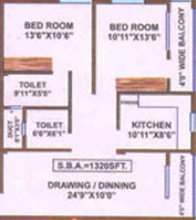 Amrita Gouri Shankar Residency (2BHK+2T (1,320 sq ft) 1320 sq ft) Amrita Gouri Shankar Residency (2BHK+2T (1,320 sq ft) 1320 sq ft)