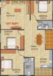 Sai Builders Bangalore Sri Sai Sapphire (3BHK+3T (1,377 sq ft) 1377 sq ft)