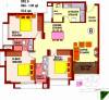 Skyline IVY League (3BHK+2T (1,330 sq ft) 1330 sq ft)